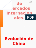 Evolucion de Mercados Internacionales