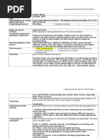 ecc 70300 - pre-k lesson plan 2 - 5 senses