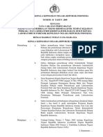 Peraturan Kapolri Nomor 10 Tahun 2009 Tentang Tata Cara Dan Persyaratan Permintaan Pemeriksaan Teknis Kriminalistik Tempat