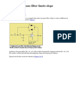 Special Low-pass Filter Limits Slope