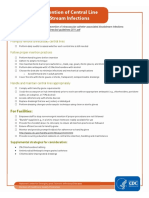 CDC Central Line Checklist