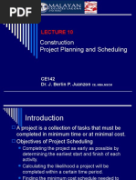 Lecture 10- Project Planning and Scheduling