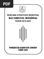 Renstra Kecamatan Manding 2016-2021