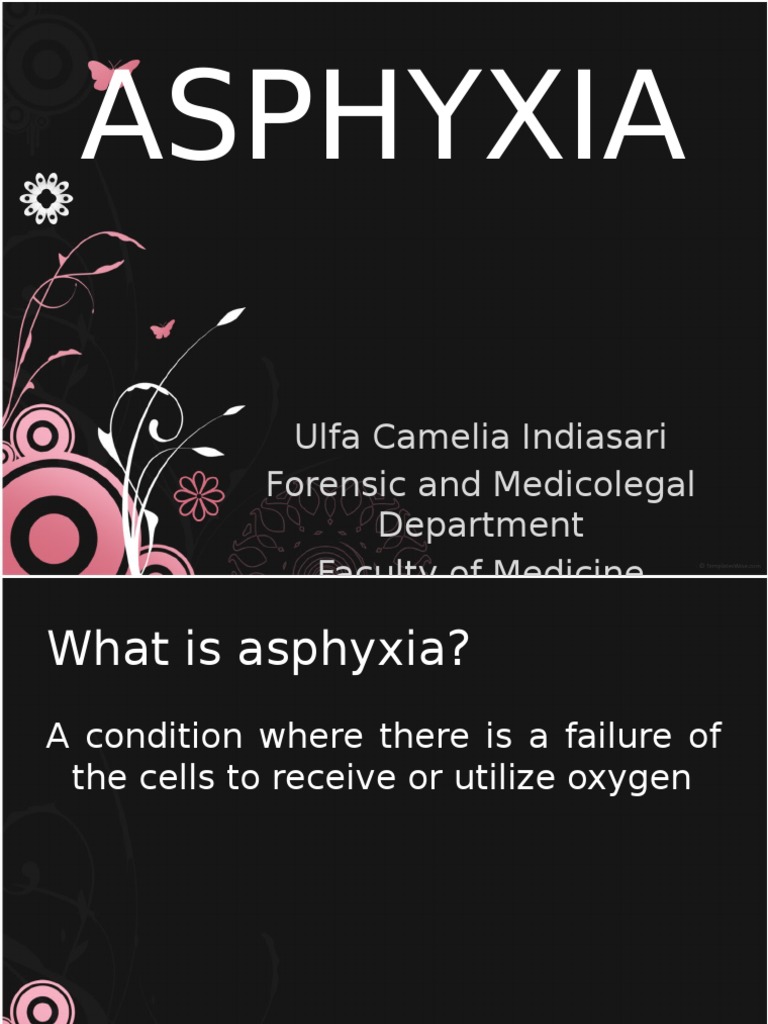 Understanding Asphyxia: Causes & Signs | PDF