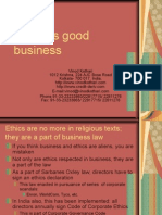 Ethics Is Good Business Presentation 3