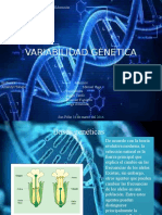 Variabilidad Genetica