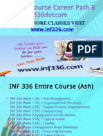 INF 336 Course Career Path Begins Inf336dotcom