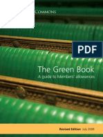 Green Book - Guide To MP'sAllowances