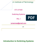 Switching Systems-lecture1