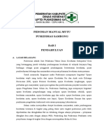 Download Pedoman Manual Mutu Puskesmas Sambong2016 by citra SN313523490 doc pdf