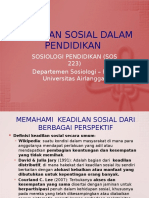 Teori Keadilan Sosial Dalam Pendidikan