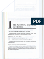 Bab1 Arti Penting Organisasi Dan Metode PDF