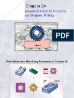 Ch24 Machining Processes Used to Produce Various Shapes Milling