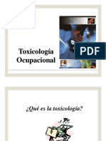 Toxicologia Ocupacional