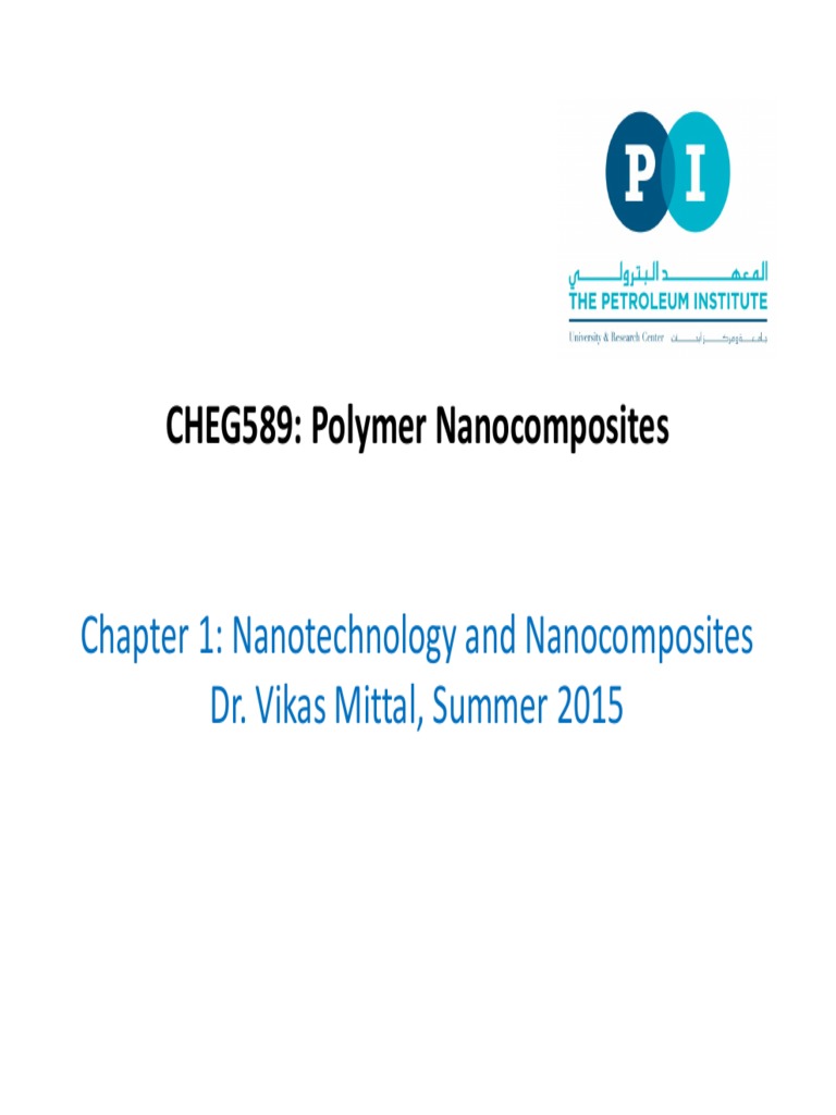 Introduction to Polymer Nanocomposites | PDF | Nanocomposite ...
