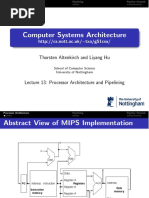 Computer Systems Architecture: Thorsten Altenkirch and Liyang Hu