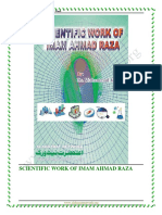 Scientific Work of Imam Ahmad Raza