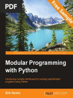 Modular Programming With Python - Sample Chapter