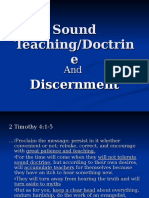 Sound Teaching Sermon.ppt