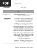 Problem and Solution Lesson Plan | PDF | Lesson Plan | Learning