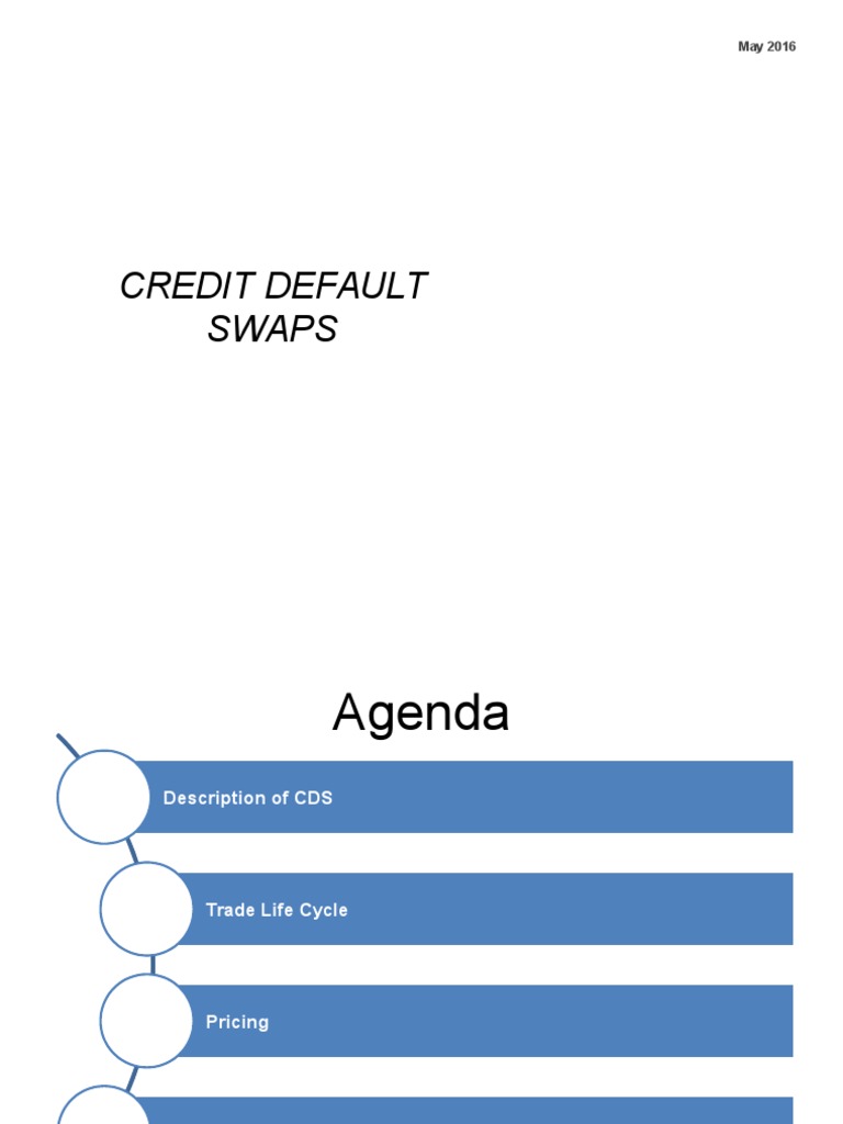 Understanding Credit Default Swaps (CDS) | PDF