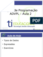 Curso de Lógica de Programação - Aula 2