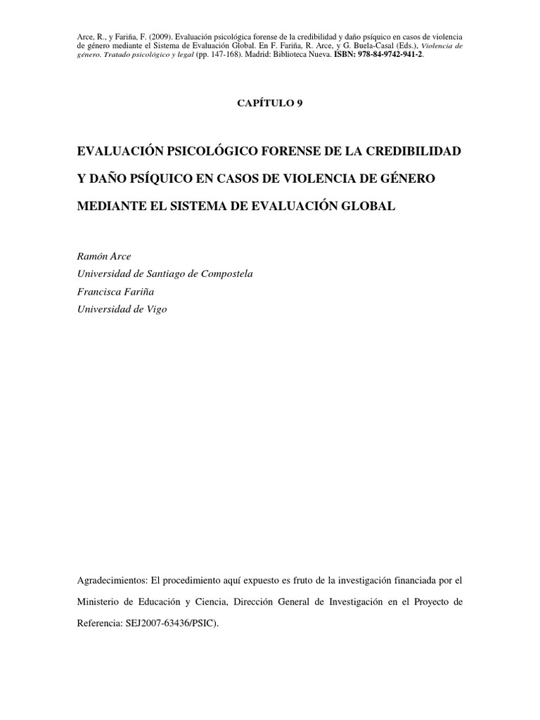 2009 SEG para Casos de Violencia de Gxnero Por XArce y Farixax 2009x ...
