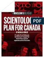 Scientology's Plan For Canada by Nicholas Kohler