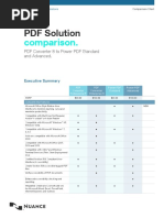 Power PDF PDF 8 Family Comparison Chart