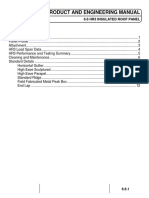 Product and Engineering Manual: 6.6 Hr3 Insulated Roof Panel