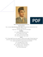 Biodata Perdana Menteri Malaysia 1