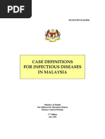 Download Case Definitions for Infectious Diseases in Malaysia 2nd Edition Jan 2006 by Tunggul Kayu SN313548293 doc pdf