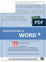 Manual de Instrução de Informática Básica Parte 2 - Conhecendo o Word 2010