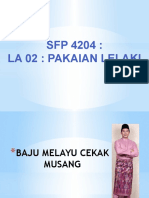 E Learning LA 02 Pakaian Lelaki