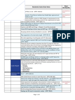 RP10 Under-Ground DWV: No. Guide Sheet Name Residential Guide Sheet Items Pass/ No Pass/Na