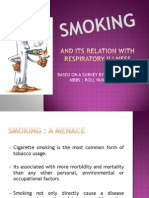 Smoking &amp; Its Relation With Resp Illness