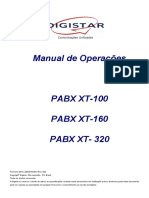 Manual XT 100 160 320 Completo PABX