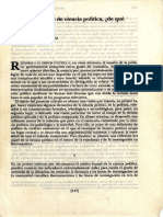 De Que Hablamos Cuando Ciencia Politica Alcantara PDF