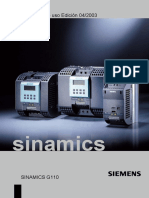 Manual Simantic G110