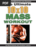 Download Ultimate 10 x 10 Mass Work Out by Wacharin Cheepsaritdiphong SN313561220 doc pdf