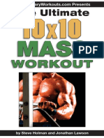 Ultimate 10 X 10 Mass Work Out