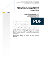 ENEGEP 2007 - Análise de Eficência Dos Aeroportos Internacionais Brasileiros