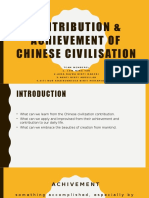 Factor That Contribute To The Achievement of Chinese Civilization (Autosaved)