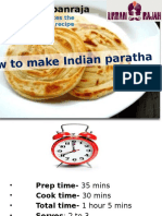 How To Make Paratha