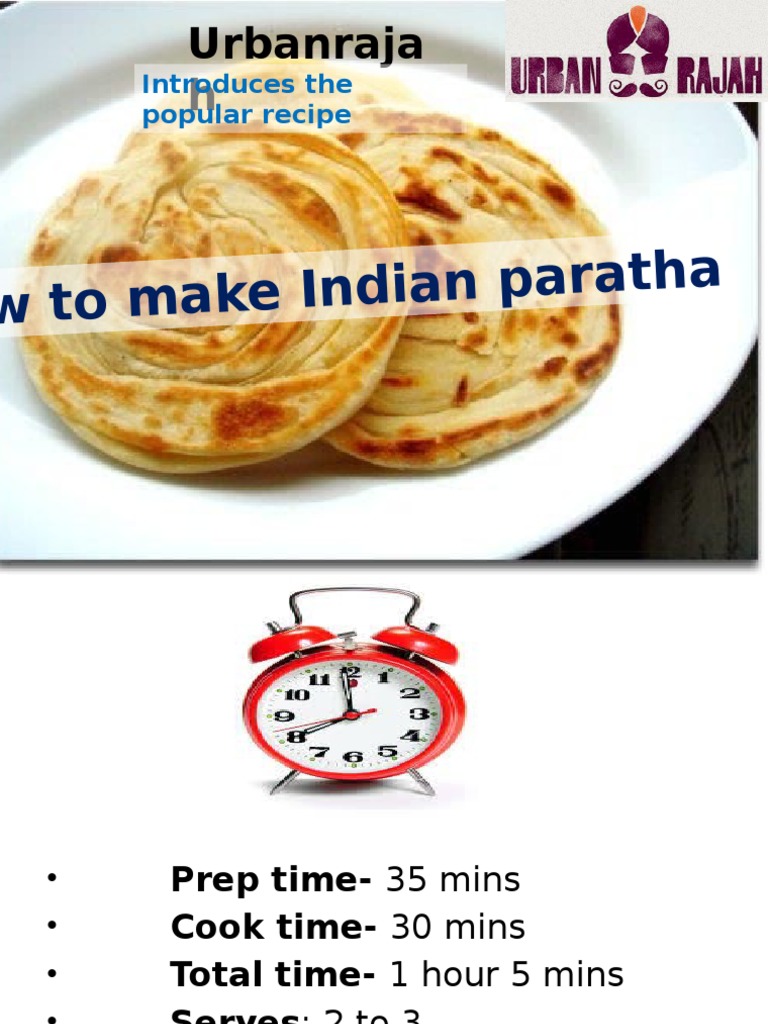 How To Make Paratha | PDF | South Asian Cuisine | Dough