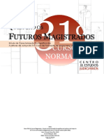 Quem São Os Futuros Magistrados? - Caracterização Sociográfica Do 31.º Curso Normal de Formação de Magistrados