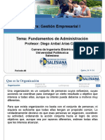 Fundamentos de Administración