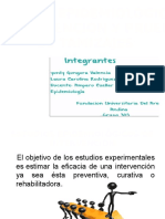 Estudios Epidemiologicos de Intervención