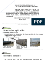 Supervisión de Control de Calidad de Estructuras de