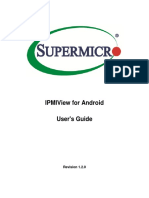 IPMI View For Android User Guide